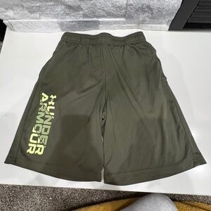 Under Armour Men's Olive Athletic Shorts